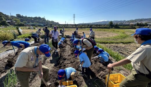 2022年10月16日（日）芋掘りサポート