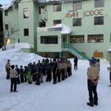 2025年1月31日（金）〜2月2日（日）雪中訓練サポート